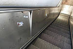 Rolltreppe im Bahnhofstunnel ist nach blindem Vandalismus außer Betrieb