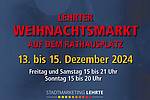 Lehrter Weihnachtsmarkt auf dem Rathausplatz