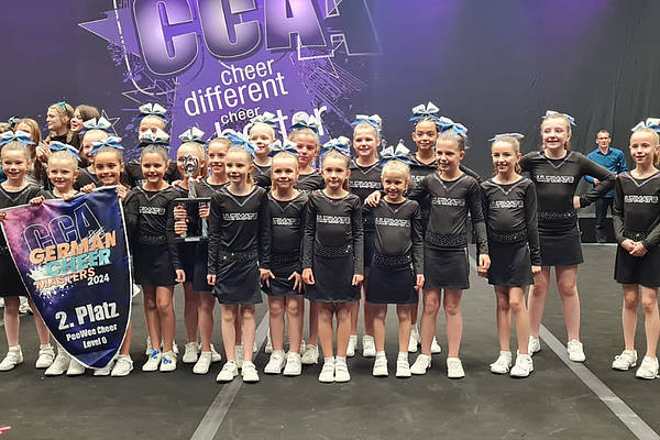 Cheerleader-Teams der ACS Bulls holen 2. und 3. Platz bei den GermanCheersMasters